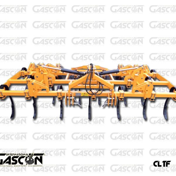 Cultivateur lourd jaune Gascon Chaak, offrant une puissance de mélange exceptionnelle à haute vitesse pour les gros volumes de résidus.